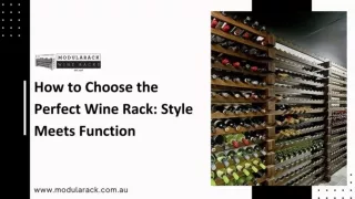 How to Choose the Perfect Wine Rack Style Meets Function