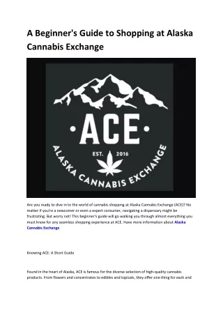 a beginner s guide to shopping at alaska cannabis