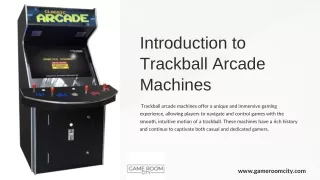 Relive Arcade Magic: The Trackball Arcade Machine from Game Room City