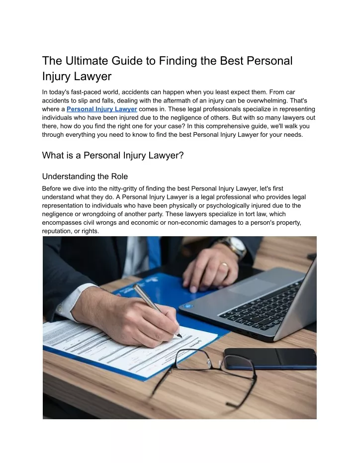 the ultimate guide to finding the best personal