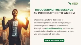 Discovering the Essence | An Introduction to Wizdom