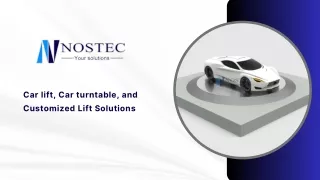 Discover Cargo Elevator Solutions - Nostec Lift