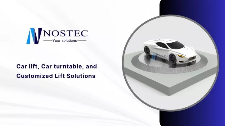 car lift car turntable and customized lift