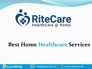 Best Home Health care Services | Ritecare Healthcare