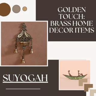 Golden Touch Brass Home Decor Items