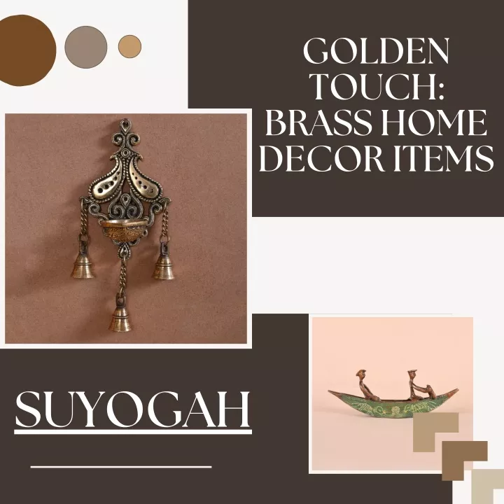 golden touch brass home decor items