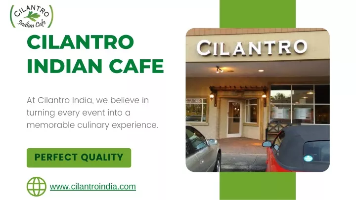cilantro indian cafe