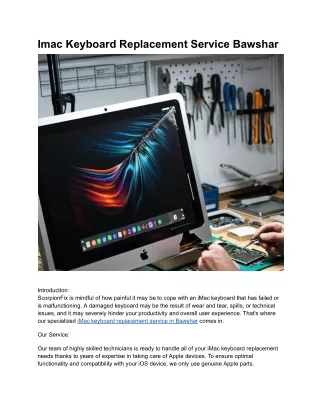 imac keyboard replacement service bawshar