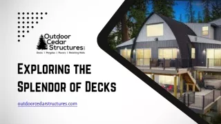 Exploring the Splendor of Decks