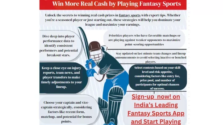 sign up now on india s leading fantasy sports