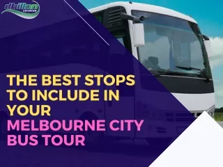 Must-Visit Locations on Your Melbourne City Bus Tour