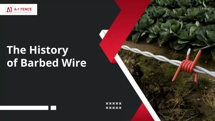 the history of barbed wire