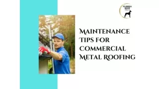Hire Florida Roof Design, for Commercial Roof Maintenance Services in Ormond Bea