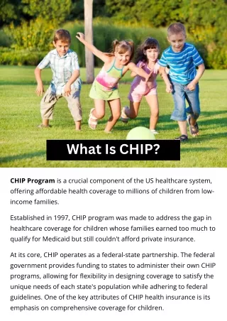 ​What Is CHIP?