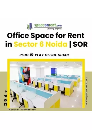 Office Space for Rent in Sector 8  Noida | Space on Rent