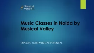 Music Classes in Noida by Musical Valley