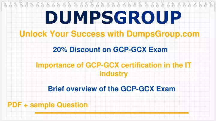 unlock your success with dumpsgroup com