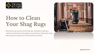 How to Clean Your Shag Rug