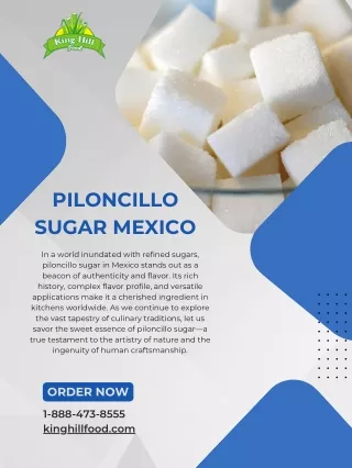 Piloncillo Sugar In Mexico - King Sugarking Sugar