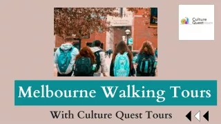 Get Melbourne Walking Tours | Culture Quest Tours