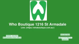 Who Boutique PPT