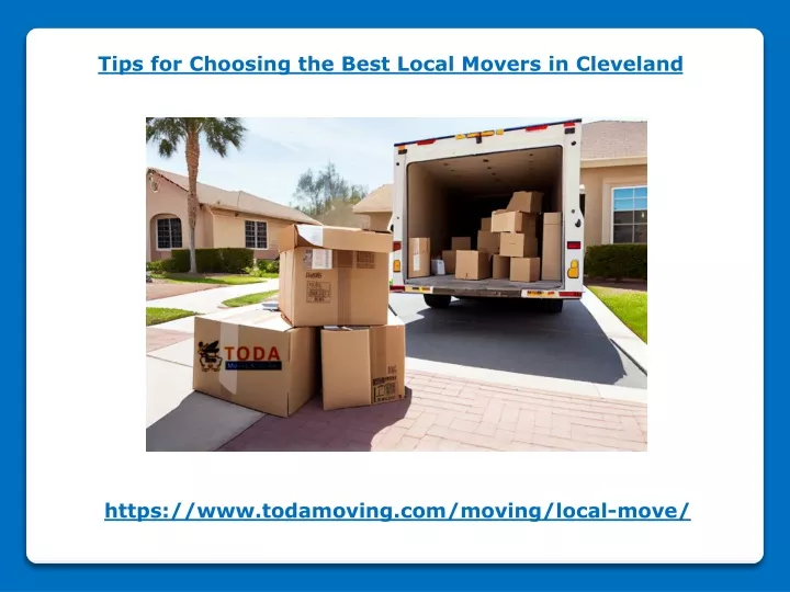 tips for choosing the best local movers