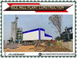 Rice Mill Plant Construction Coimbatore |Rice Mill Plant Manufacturers|Rice Plant Layout Design Consultant