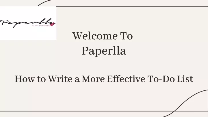 welcome to paperlla paperlla