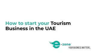 How to start your Tourism Business in the UAE