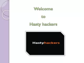 White Hat Hacker For Hire | Hastyhackers