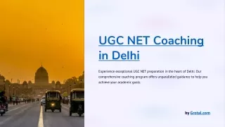 UGC NET Coaching in Delhi