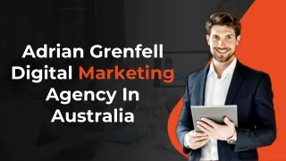 Adrian Grenfell | Adrian Lee Grenfell - Strategy for Digital Marketing Plan