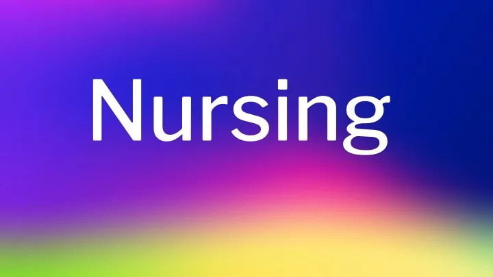 nursing