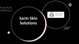 Sarin Skin Solutions' FCL PBA Face Mask Will Revitalize Your Skin