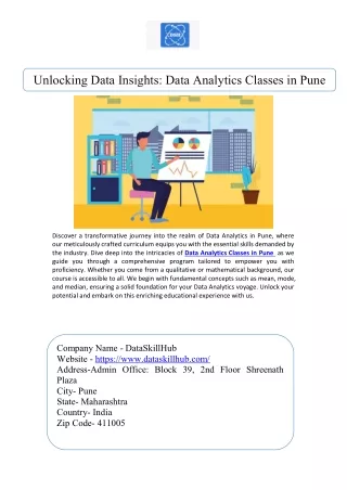 Unlocking Data Insights Data Analytics Classes in Pune