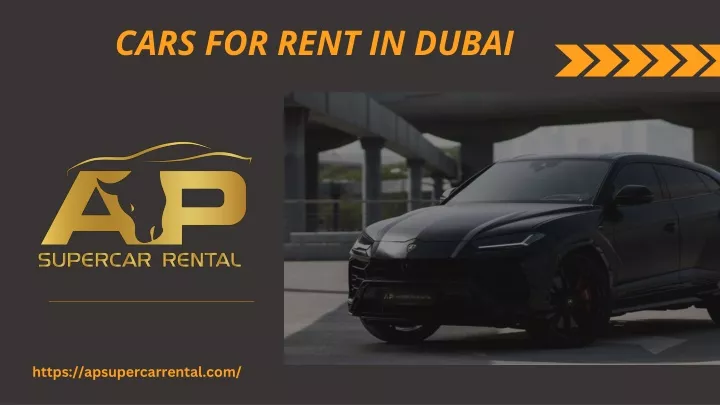 cars for rent in dubai