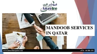 MANDOOB SERVICES IN QATAR