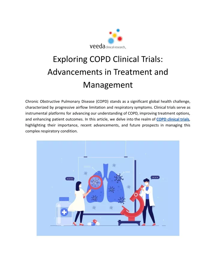 exploring copd clinical trials advancements