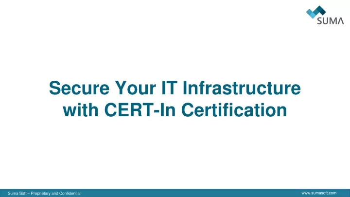 secure your it infrastructure with cert