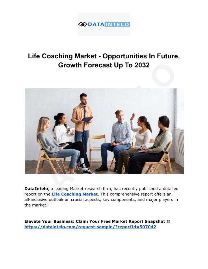 life coaching market opportunities in future