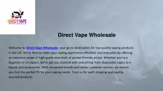 Direct Vape Wholesale