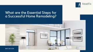 What are the Essential Steps for a Successful Home Remodeling