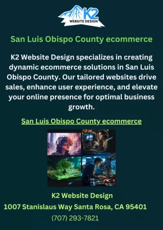 San Luis Obispo County ecommerce