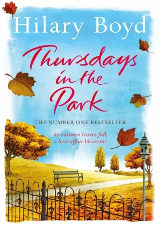 get⚡[PDF]❤ Thursdays in the Park