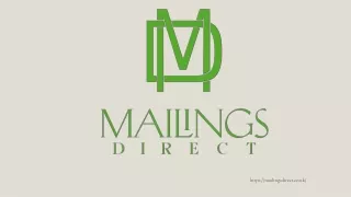 Personalized Direct Mail Marketing