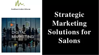 Strategic Marketing Solutions for Salons