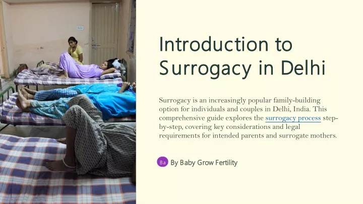 introduction to introduction to surrogacy