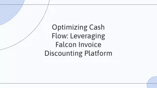 Best investment platform in india - Falcon Invoice Discounting