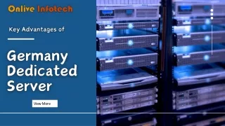 Germany Dedicated Server: Expert Support, 24/7 Reliability