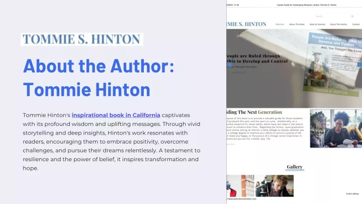 about the author tommie hinton